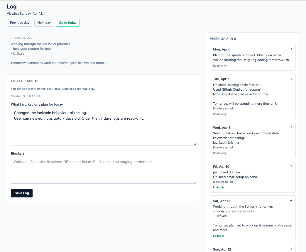 SprintCo preview